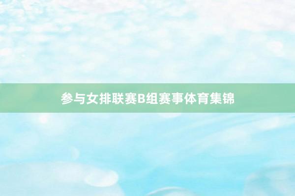参与女排联赛B组赛事体育集锦