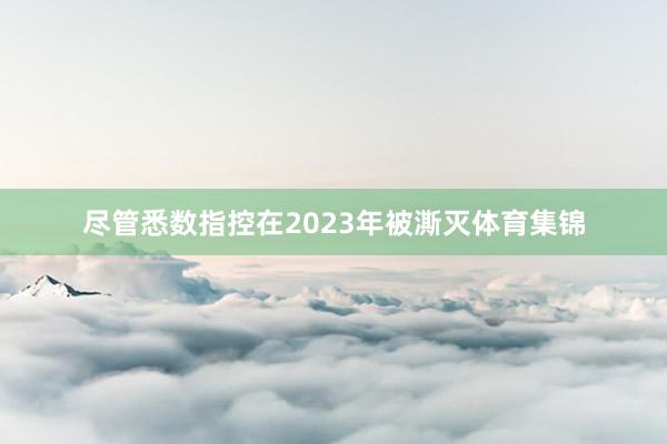 尽管悉数指控在2023年被澌灭体育集锦