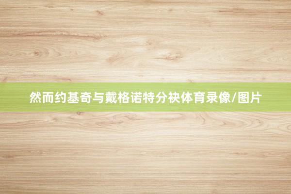 然而约基奇与戴格诺特分袂体育录像/图片