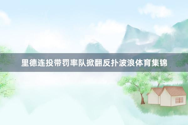 里德连投带罚率队掀翻反扑波浪体育集锦