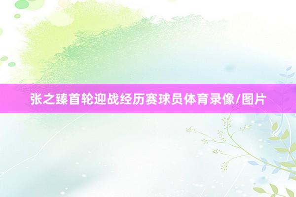 张之臻首轮迎战经历赛球员体育录像/图片