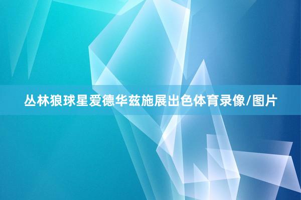 丛林狼球星爱德华兹施展出色体育录像/图片