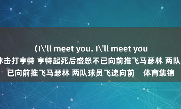 （I'll meet you. I'll meet you off the court.）”马瑟林击打亨特 亨特起死后盛怒不已向前推飞马瑟林 两队球员飞速向前    体育集锦