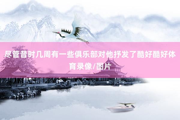 尽管昔时几周有一些俱乐部对他抒发了酷好酷好体育录像/图片