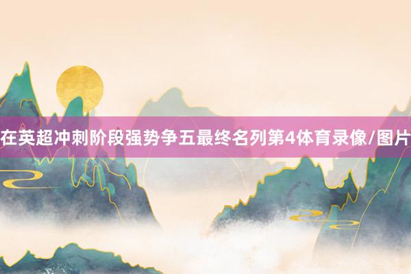 在英超冲刺阶段强势争五最终名列第4体育录像/图片