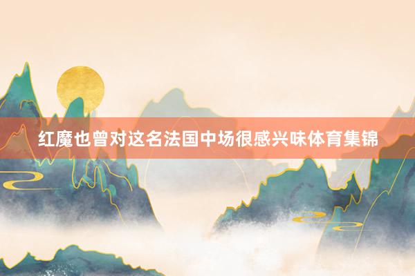 红魔也曾对这名法国中场很感兴味体育集锦