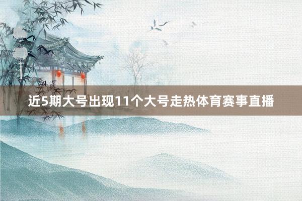 近5期大号出现11个大号走热体育赛事直播