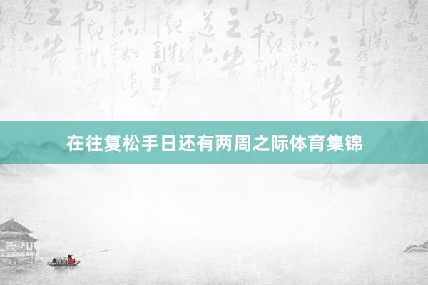 在往复松手日还有两周之际体育集锦