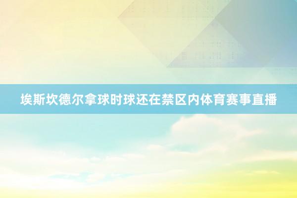 埃斯坎德尔拿球时球还在禁区内体育赛事直播