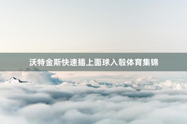 沃特金斯快速插上面球入彀体育集锦