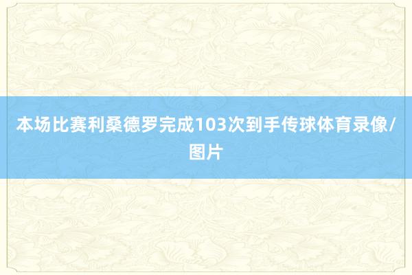 本场比赛利桑德罗完成103次到手传球体育录像/图片