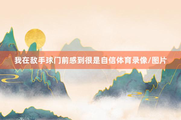 我在敌手球门前感到很是自信体育录像/图片