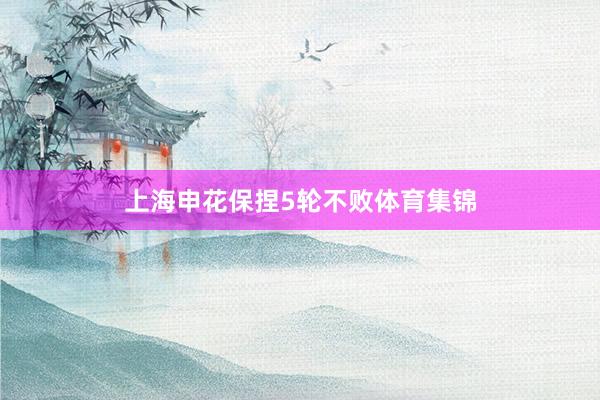 上海申花保捏5轮不败体育集锦